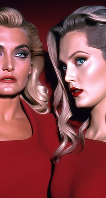 Ethereal Beauty in the Twin Peaks Red Room