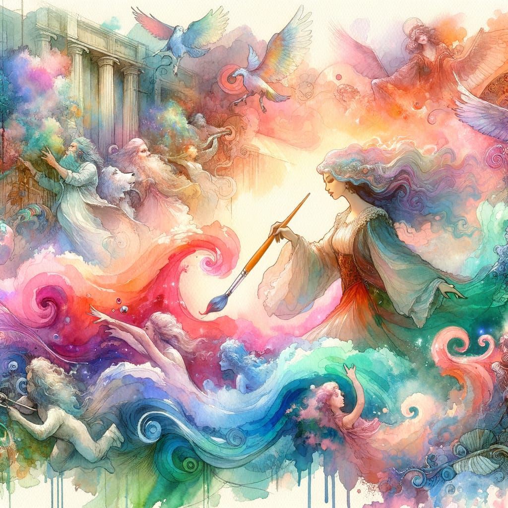 The Watercolor Witch...