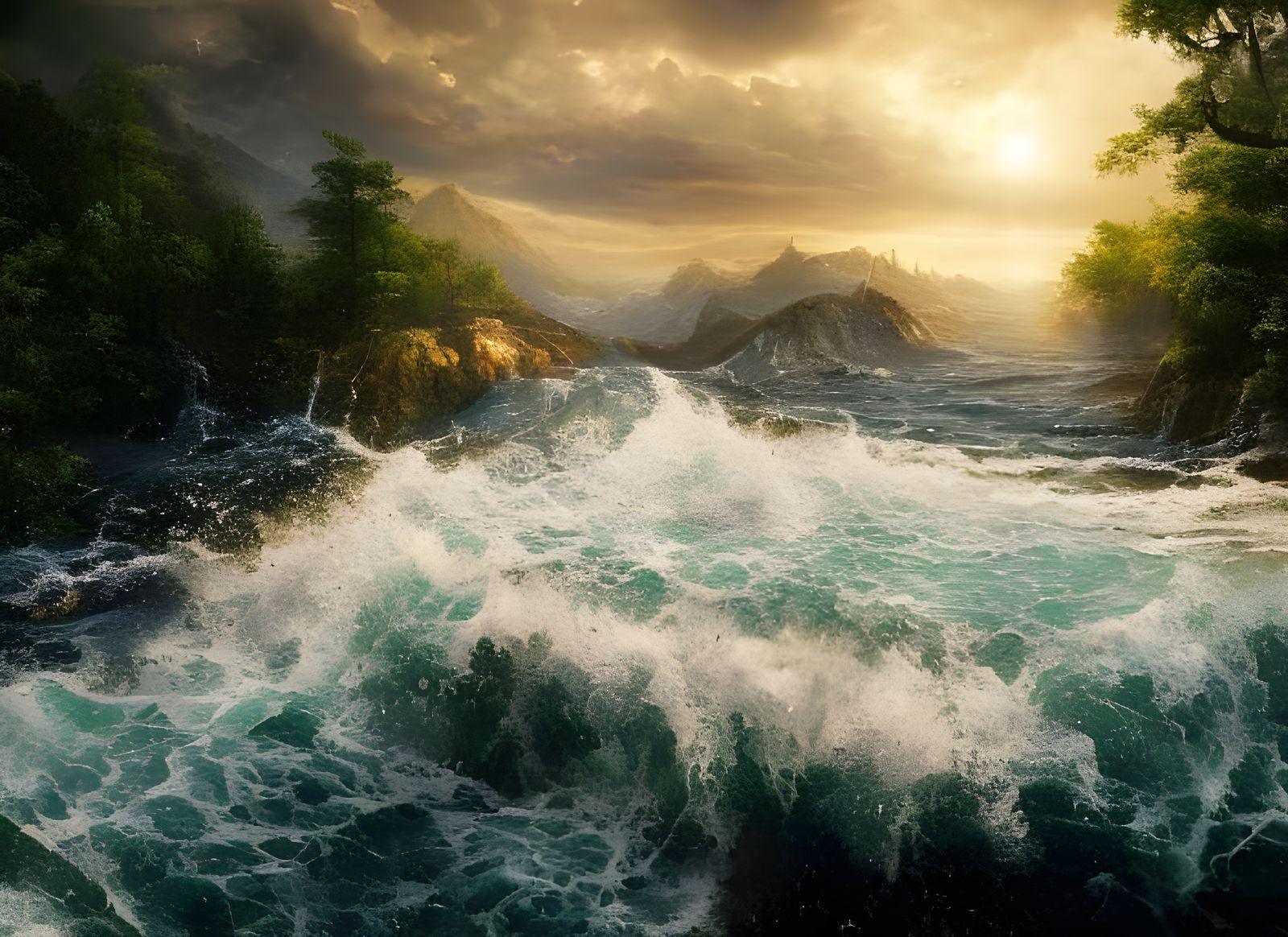 Ultra Realistic Water: A Digital Masterpiece