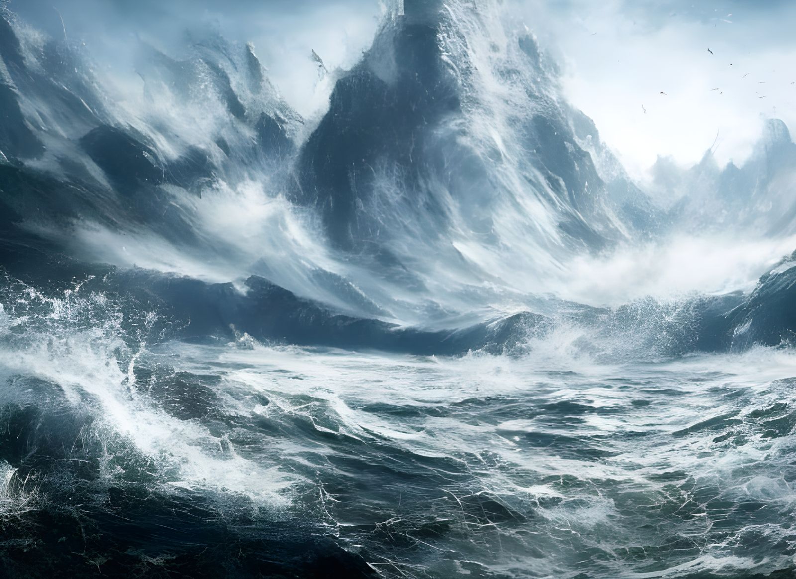 Ultra Realistic Water: National Geographic Style