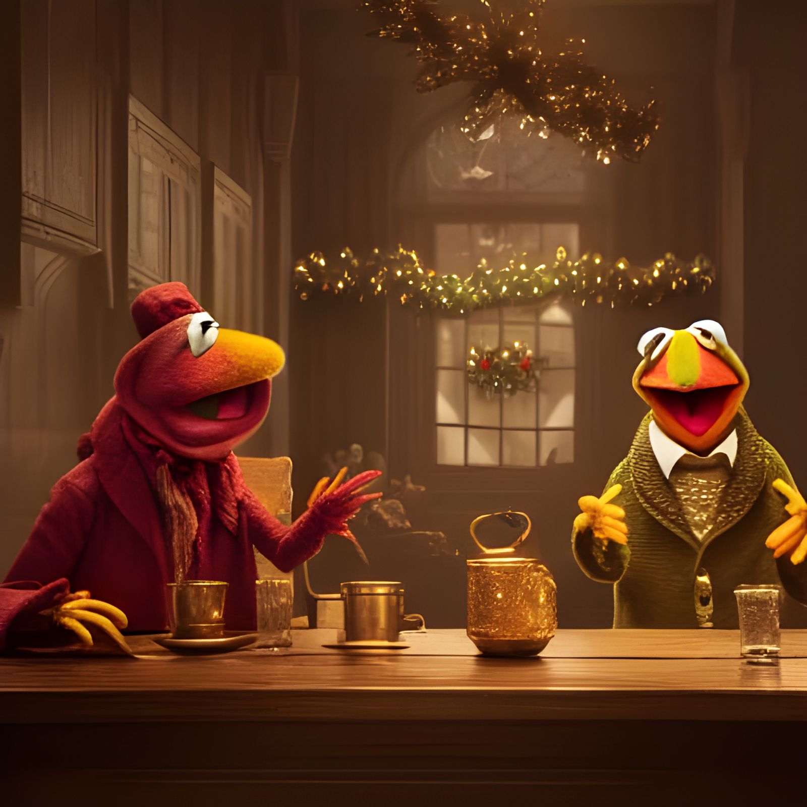 The Muppets Christmas Carol: Detailed Matte Painting