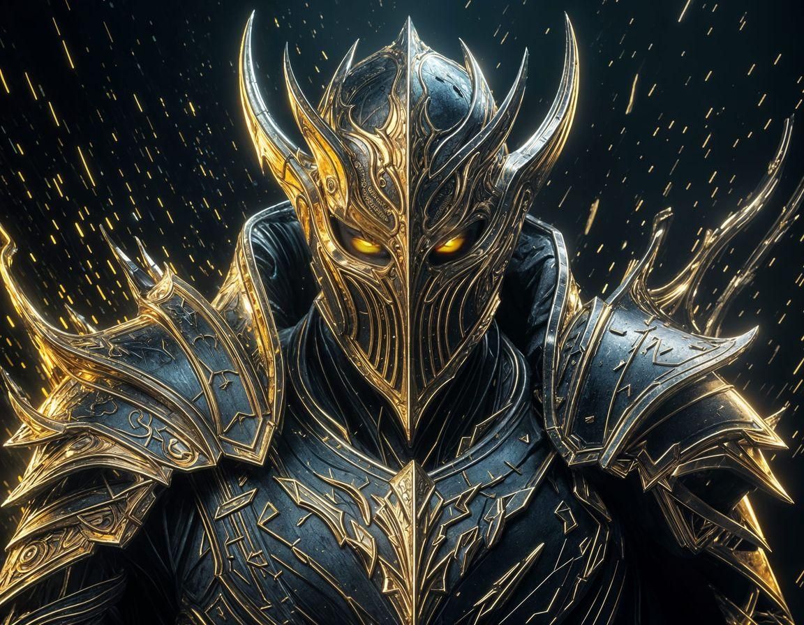 Dark Fantasy Concept Art in Watercolor Style