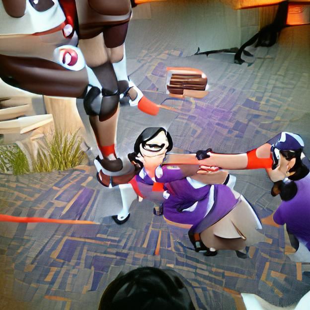 Abstract Image Generated From Ambiguous Prompt