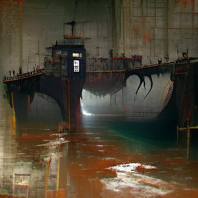 old docking bay