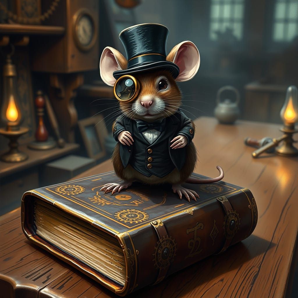 Steampunk mouse 02