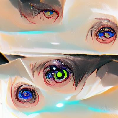 Expressive Human Eyes Close-Up