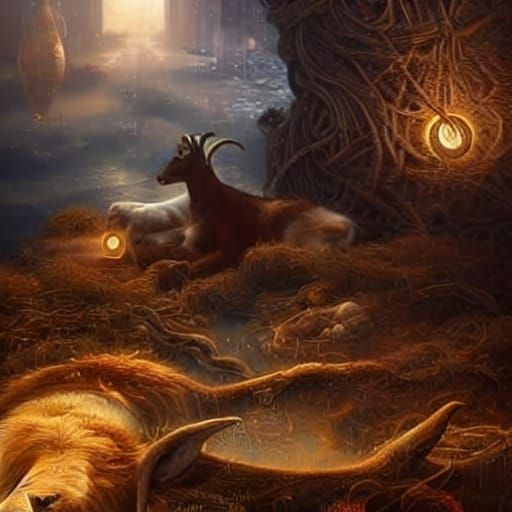 Simple Image of a Barn