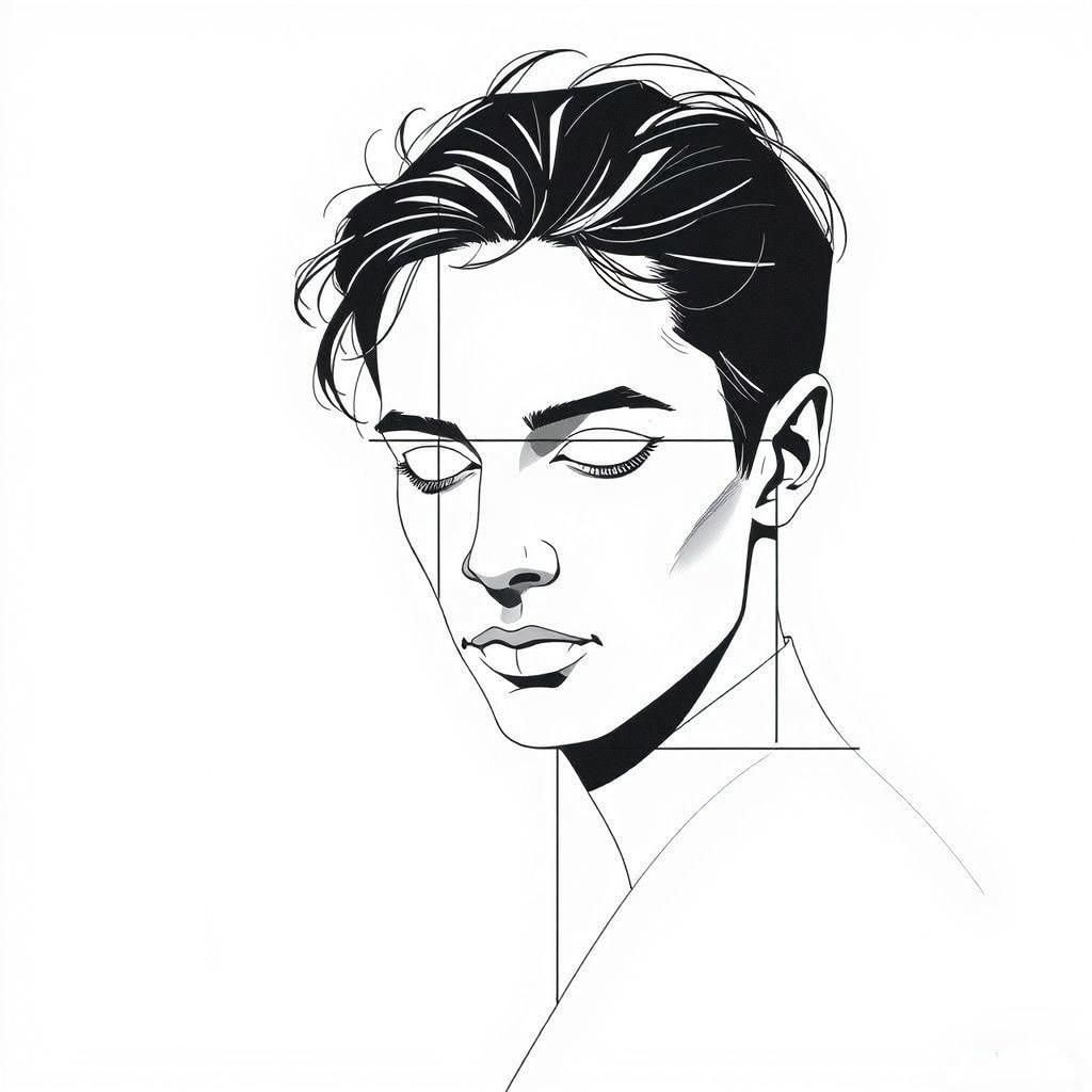 Minimalist Art of Solitary Thought and Emotion