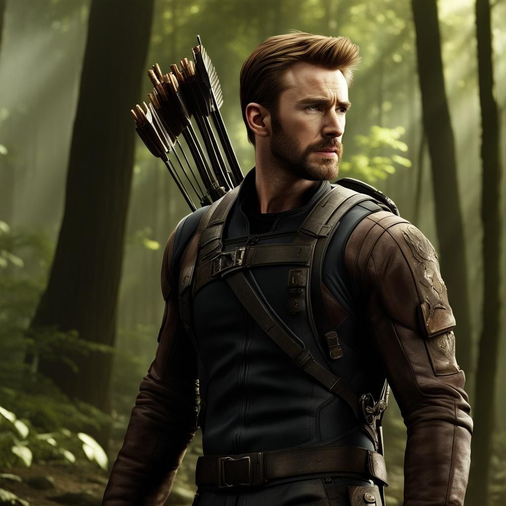 Chris Evans in Hunger Games Fan Art