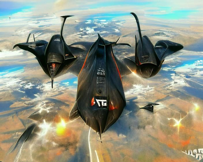 SR-71 Blackbird: High-Speed Reconnaissance Art