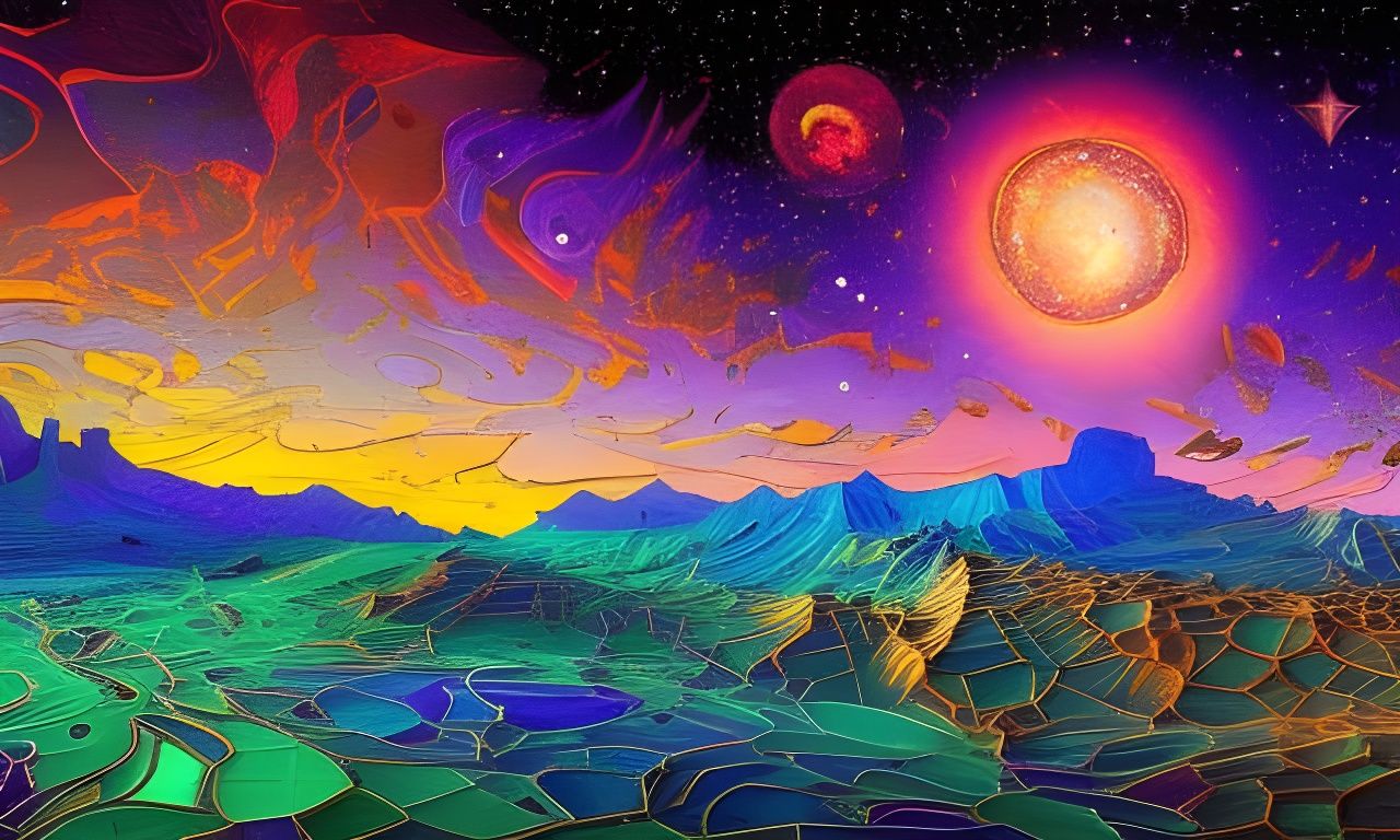 Colorful landscape