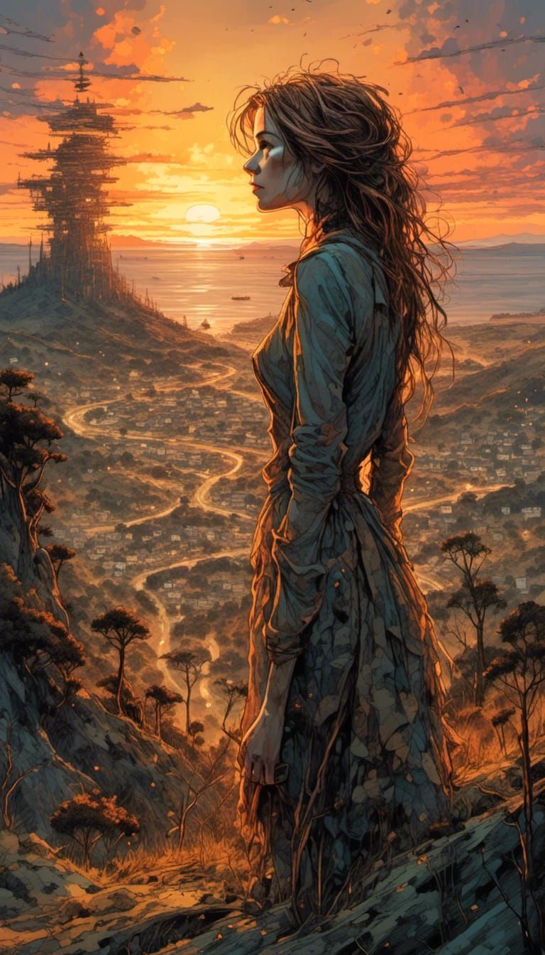 Surrelal Times Sunset