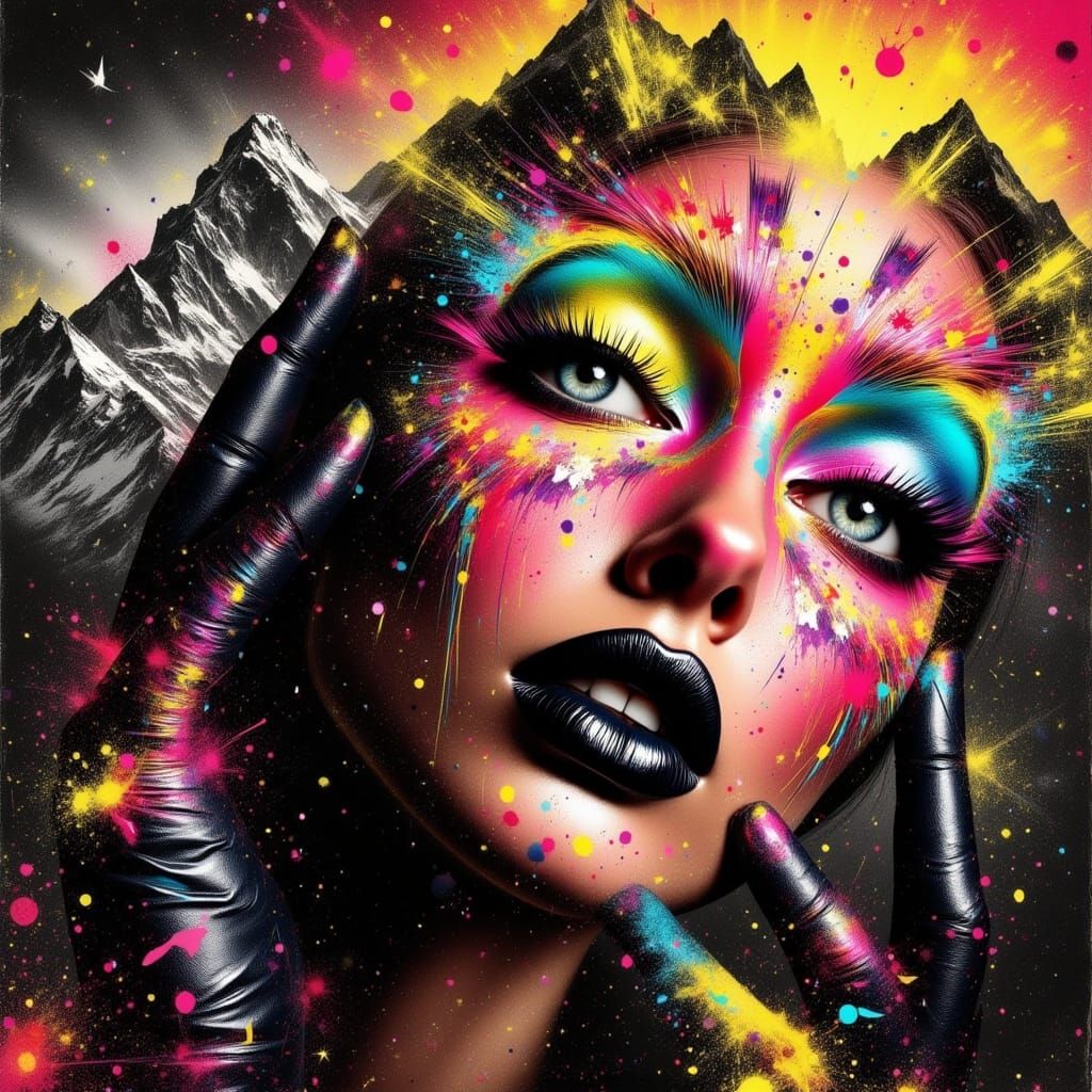 <lora:Shattered:1.0> <lora:NEOVISCERALv2:1.0>  <lora:Double ...