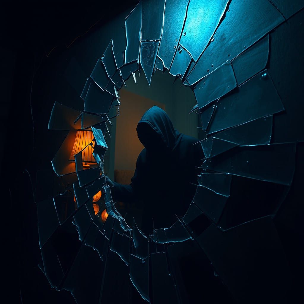 Ethereal Dark Figure Unveils Mystical Harmony