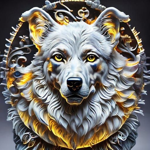 Chiaroscuro Portrait with Sfumato Technique