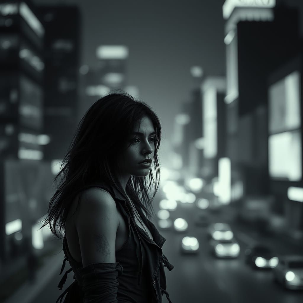 Despair in a Grim Urban Landscape