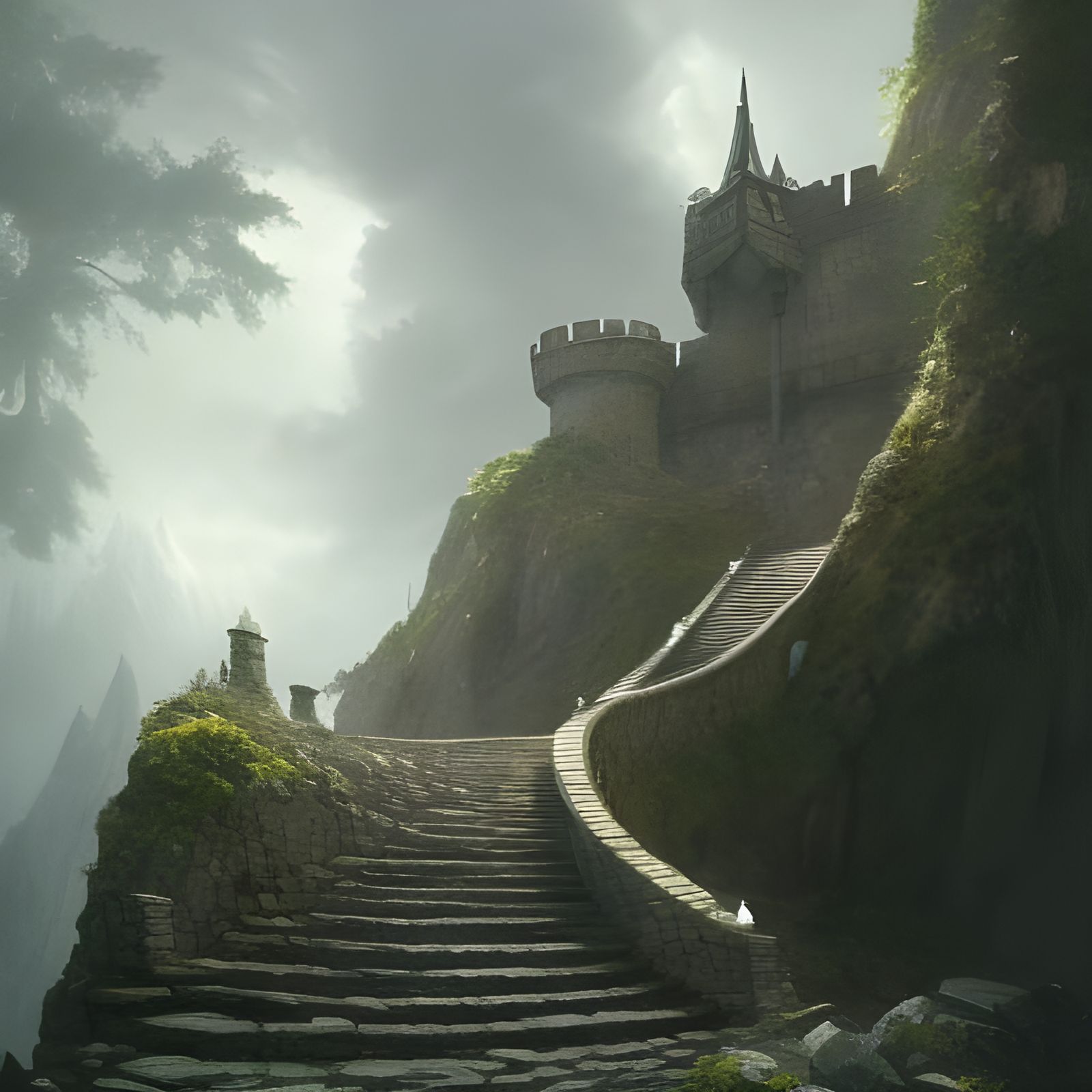 Stone Stairs