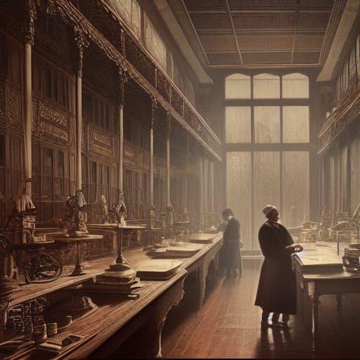 19th Century Medicine: Dramatic Digital Matte Painting