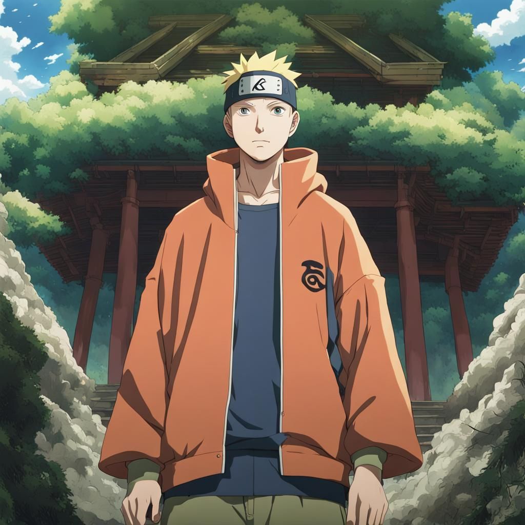 Eminem as Naruto Character in Anime Style