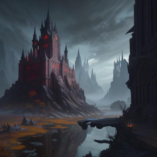 Fantastical School for Sorcerers Concept Art