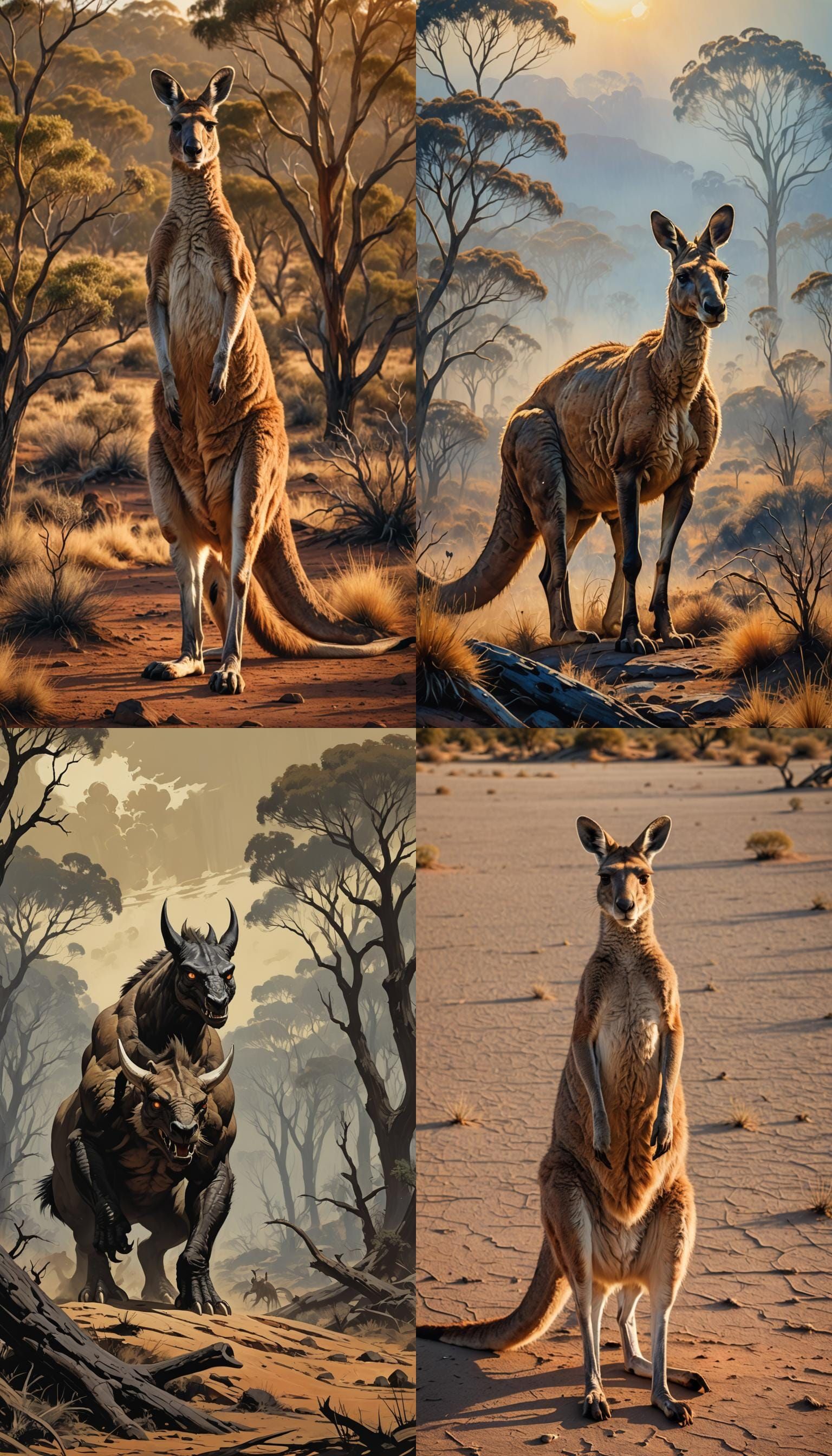 Giant Kangaroo from Australia