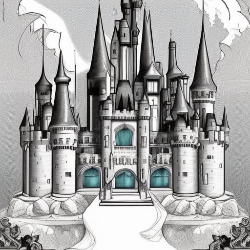 Dark Fantasy Castle Concept