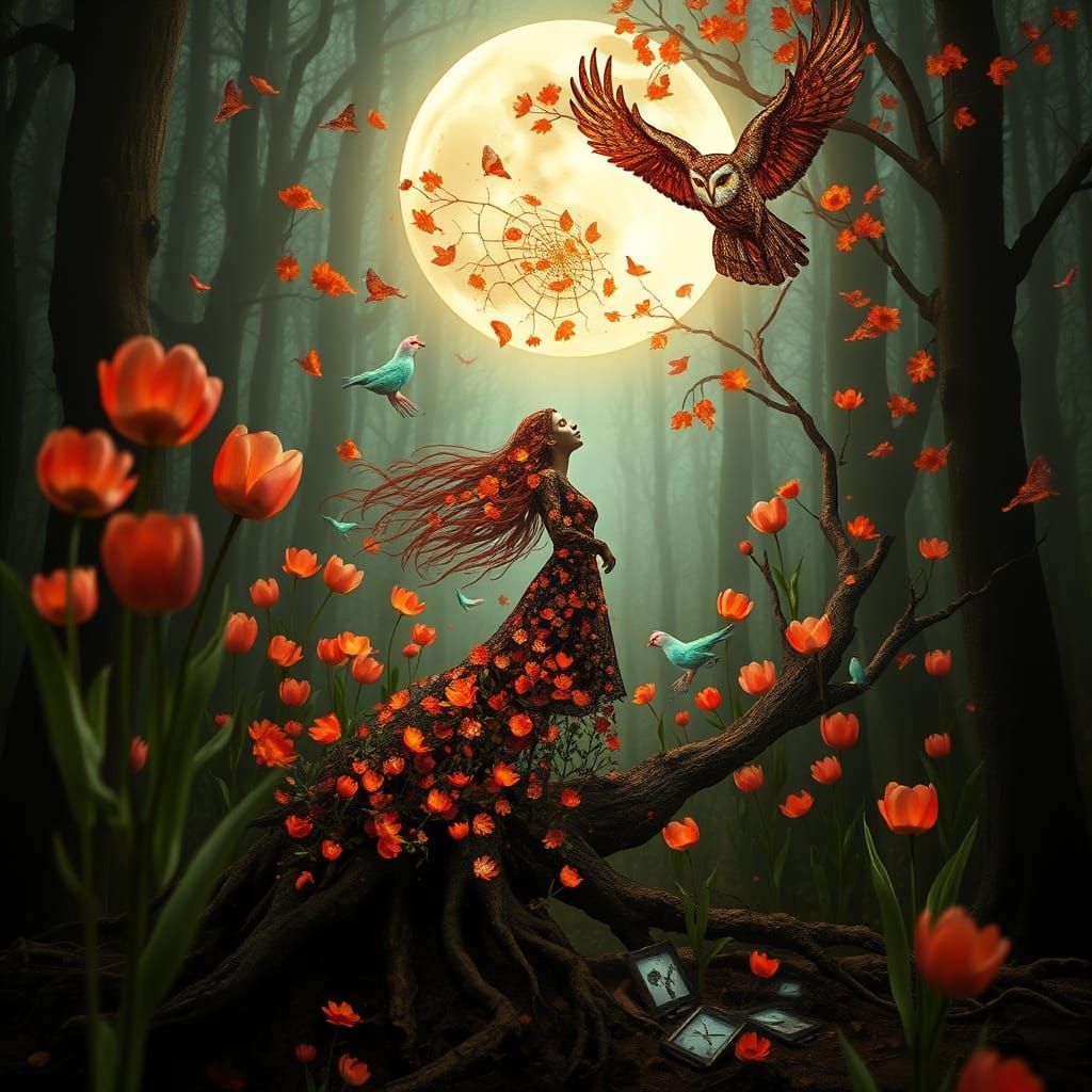 Ethereal Goddesses of Light and Dark