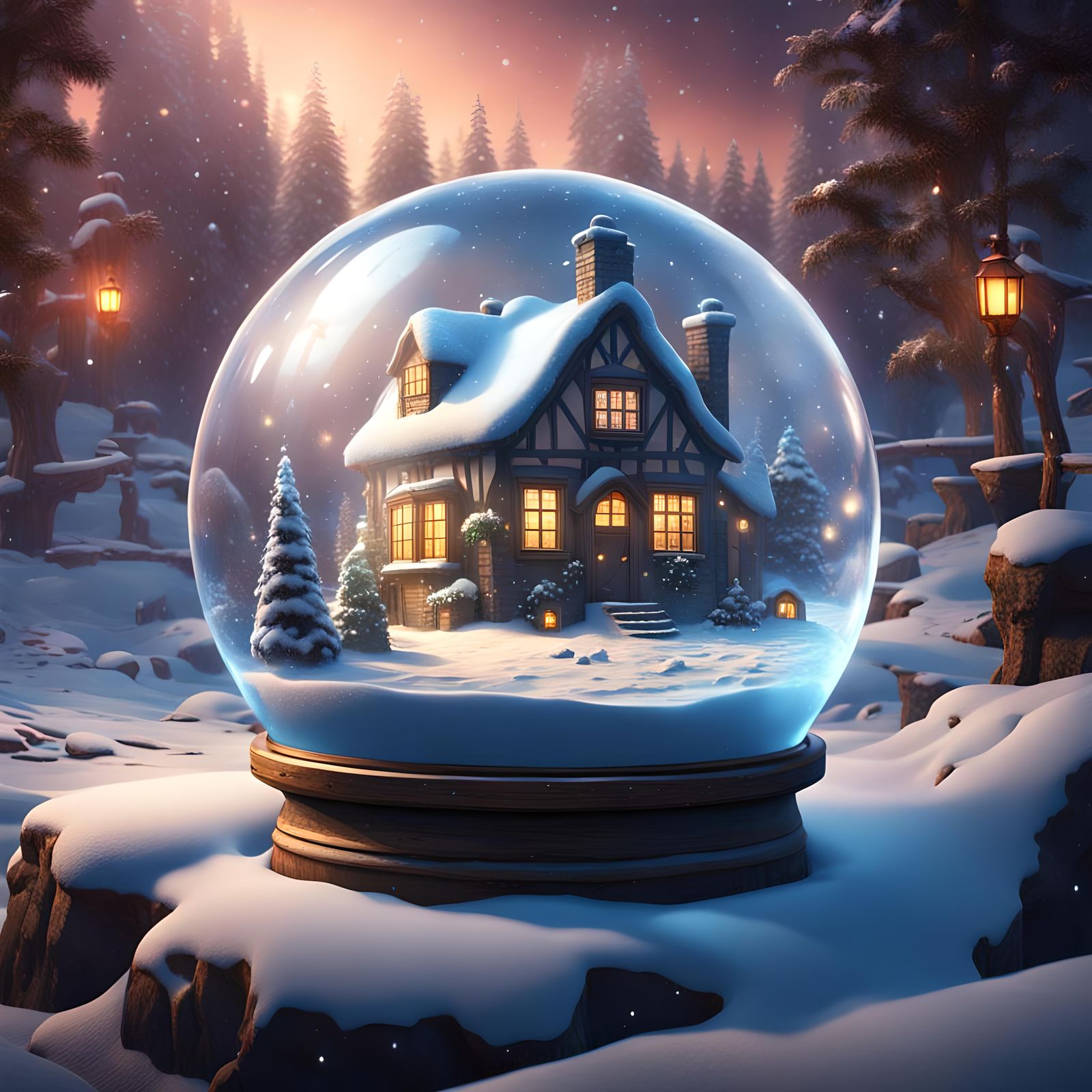 Peer into my snow orb and see your destiny. The snow globe has spoken!