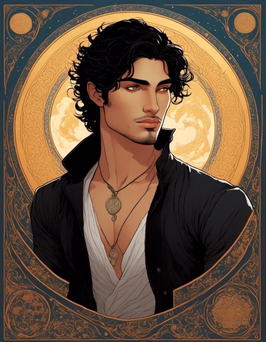 Shadowhunter Alastair Carstairs in Palekh Style