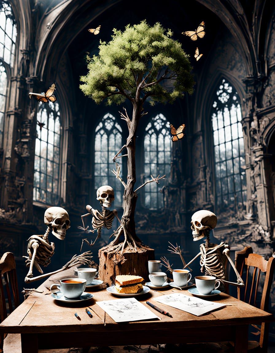 Pencil Transforms into Living Art and Surreal Scenes