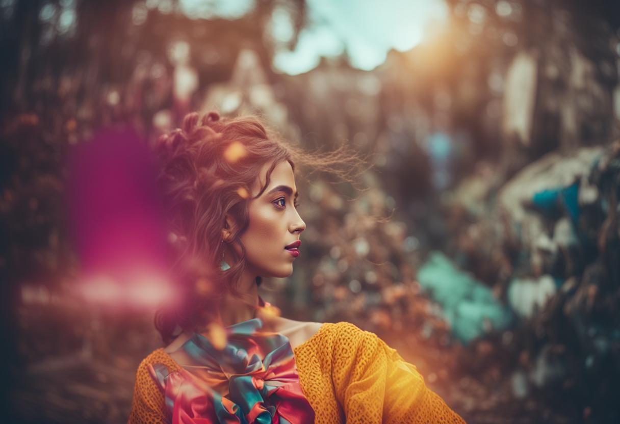 Swaruu de Erra: A Stunning Young Woman in Dramatic Cinematic...