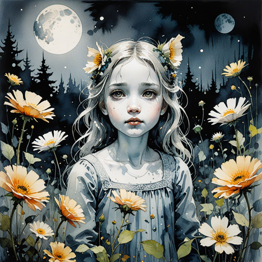 Surreal Dreamscape of a Haunting Love Poem