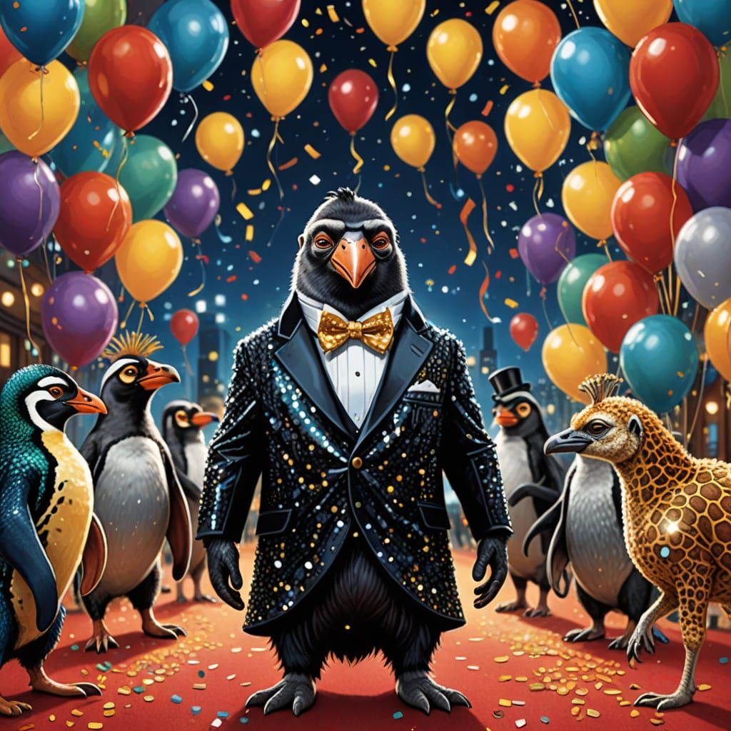 Glamorous Animals Strut Red Carpet at Star-Studded Animal Fi...