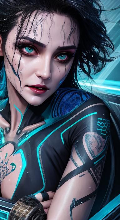 Tron Girl in Star System