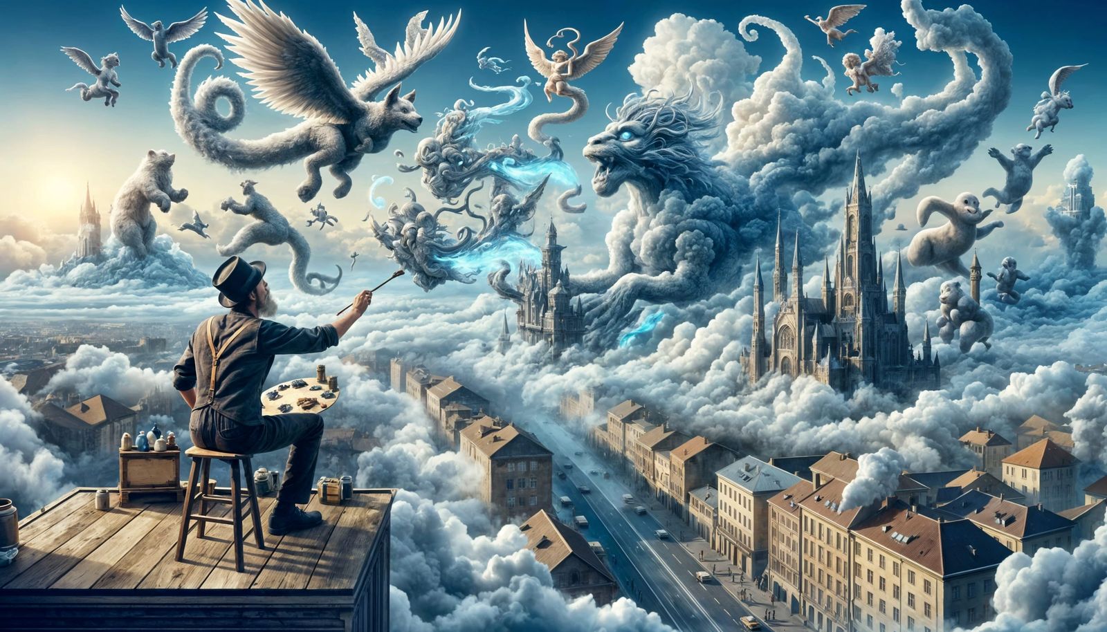 Enchanted Cloud Artisan Shapes Sky