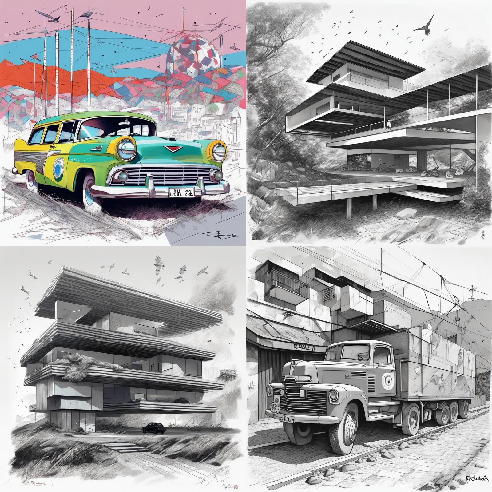 Intense Portrait with Dramatic Lighting