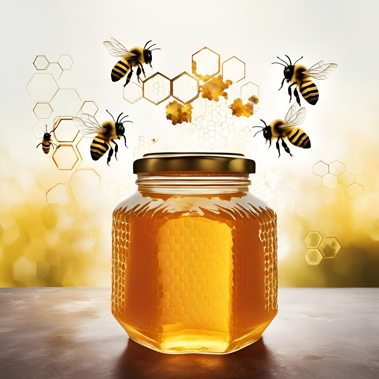 Fresh Honey From The Hive