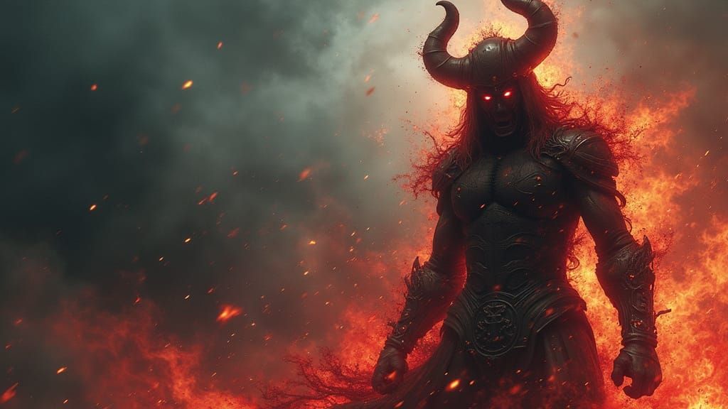 Surreal Vision of Evil Triumphing Over Truth