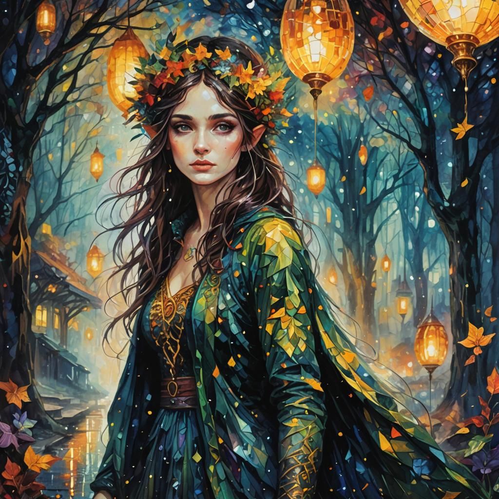 Enchantress in Underground Empire: Ethereal Adventure