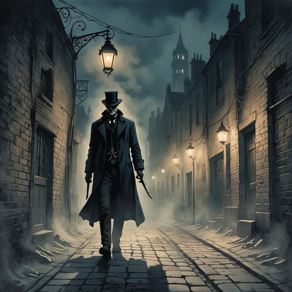 Jack the Ripper in Gothic Horror Alley