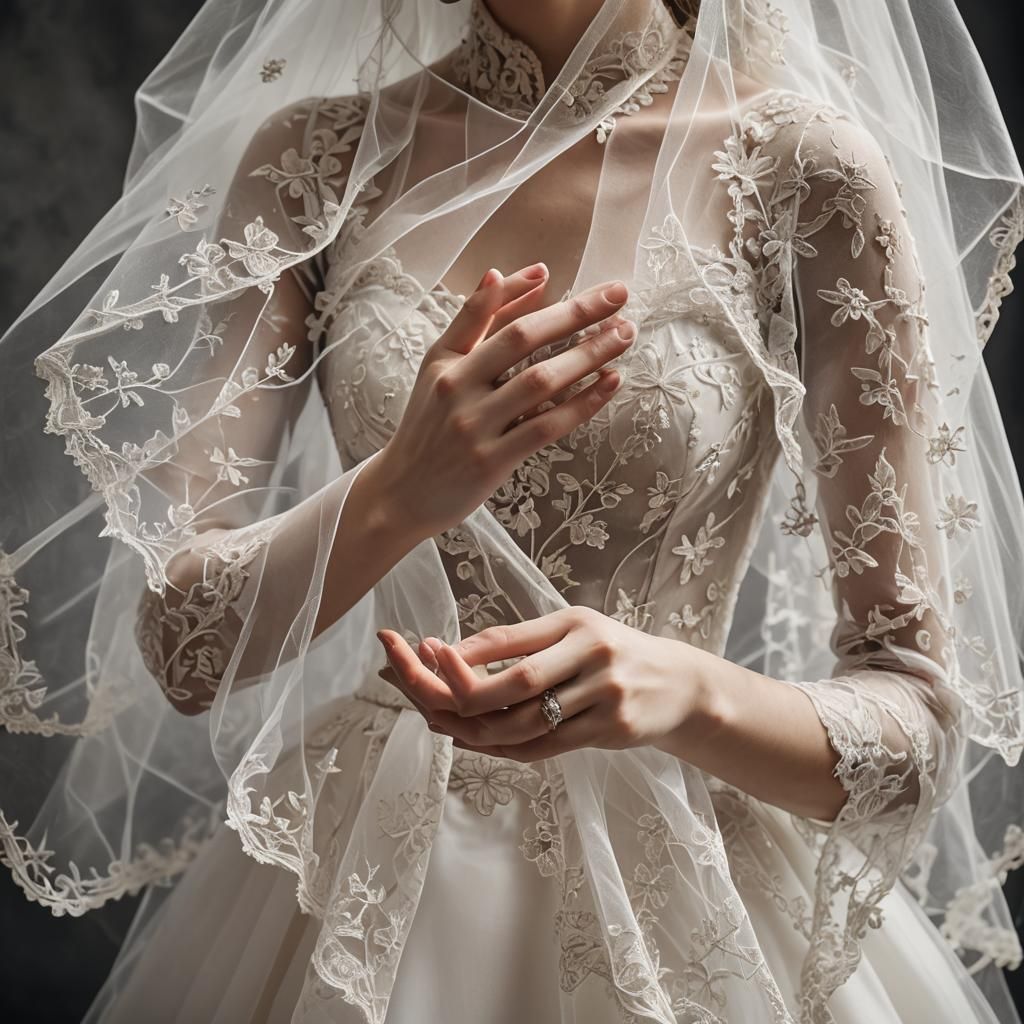 Intertwined Hands: A Celestial Connection