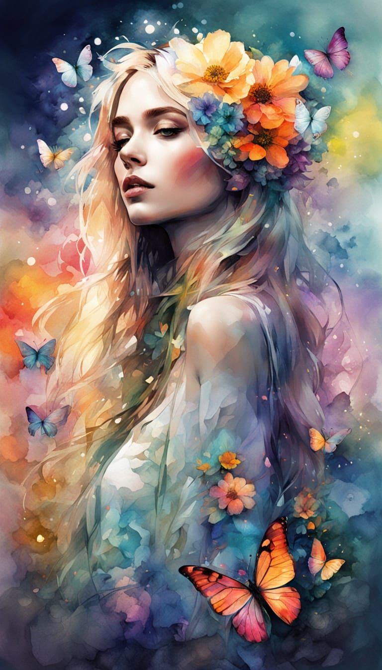 The beauty we see, we see with our Eyes!