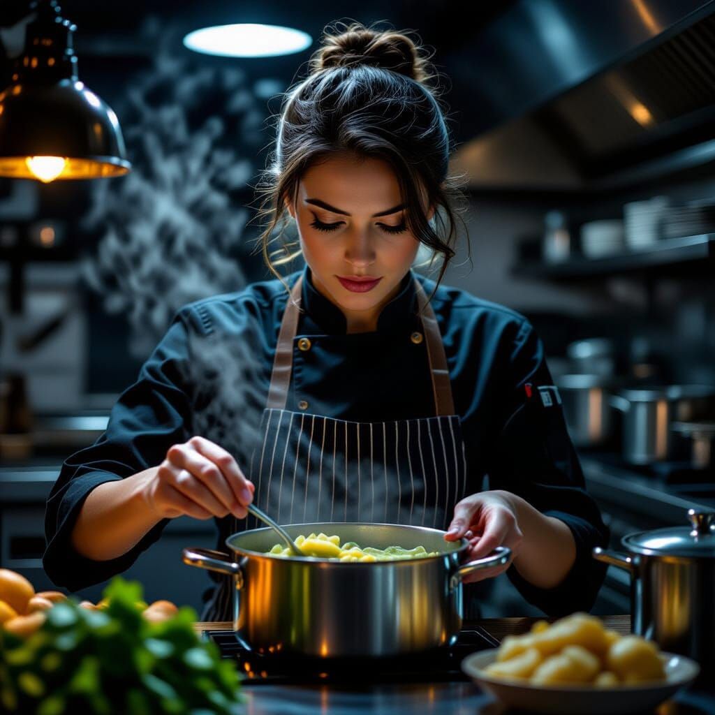 Michelin Star Chef Eva Prepares Famous Norwegian Cabbage Sou...