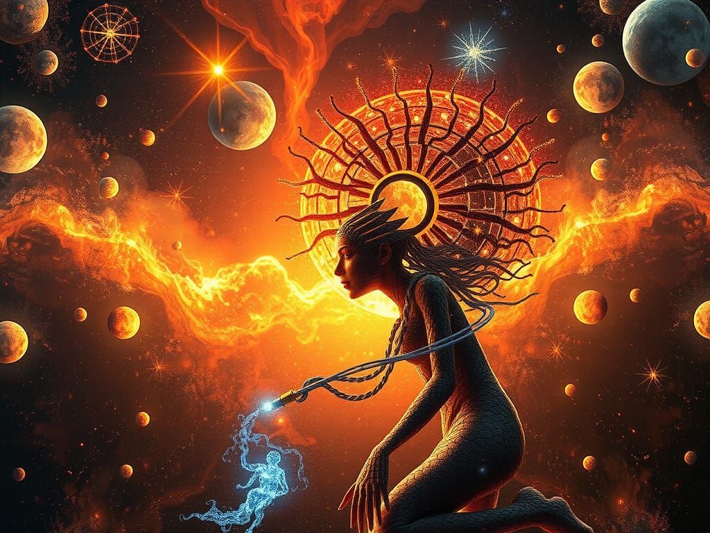 Cosmic Atomic Neuronic Extremes in Hyperdetailed 3D