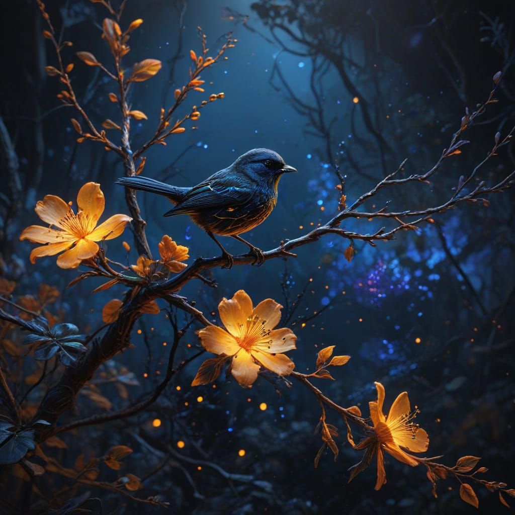 a small bird