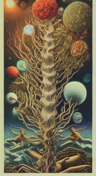 Surreal Space Walk: A Gravity-Free Fairytale
