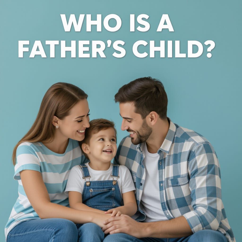 AI Interpretation of Father and Child Connection