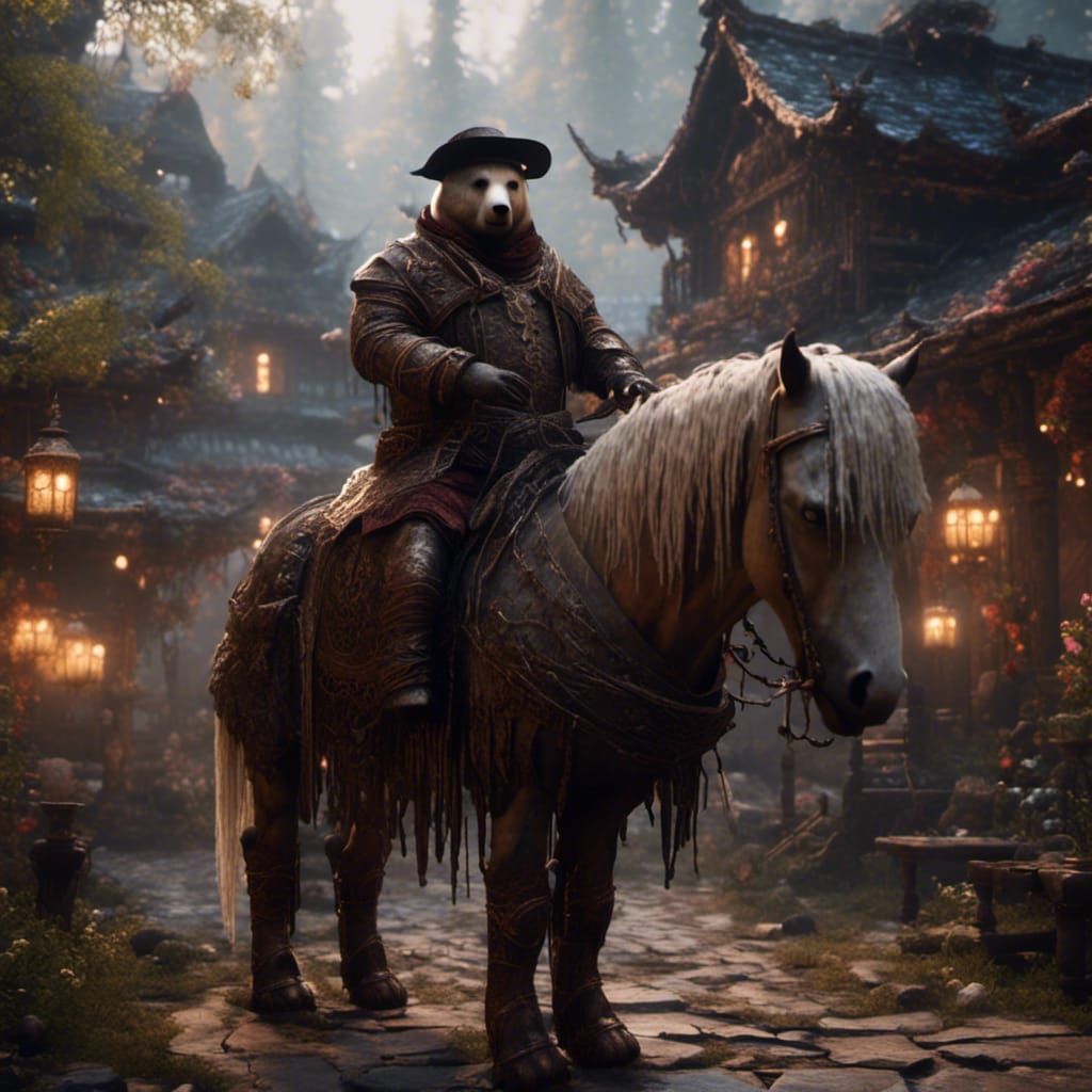 Neighthaniel the Horse Boy: An AI Interpretation