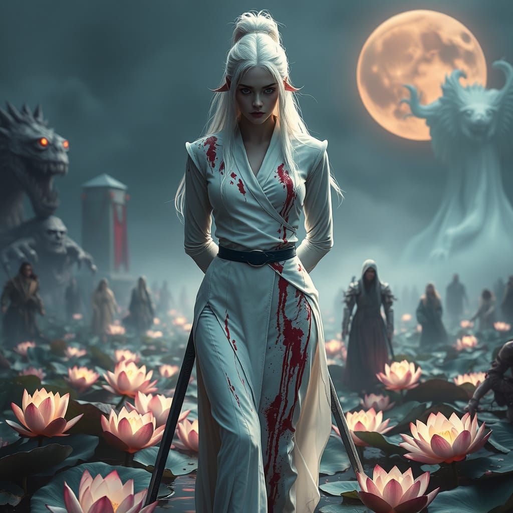 The white Lotus under Reya was soon known as the bloody Lotus.