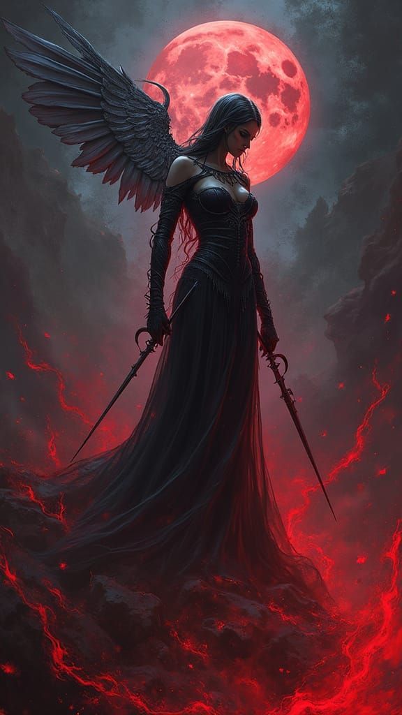 Witches of the Blood Glyph Thrones in Dying Cosmos